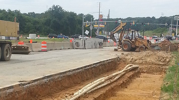 Holabird Ave duct bank relocation